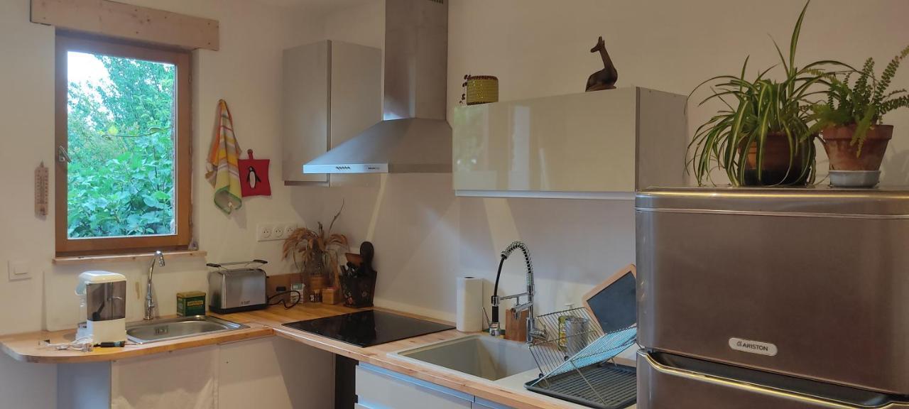 Appartement Cosy, Au Calme, Axe Annecy - Geneve Villy-le-Pelloux Luaran gambar
